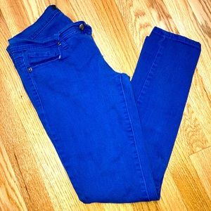 Royal Blue Jeans | Women's Size 25